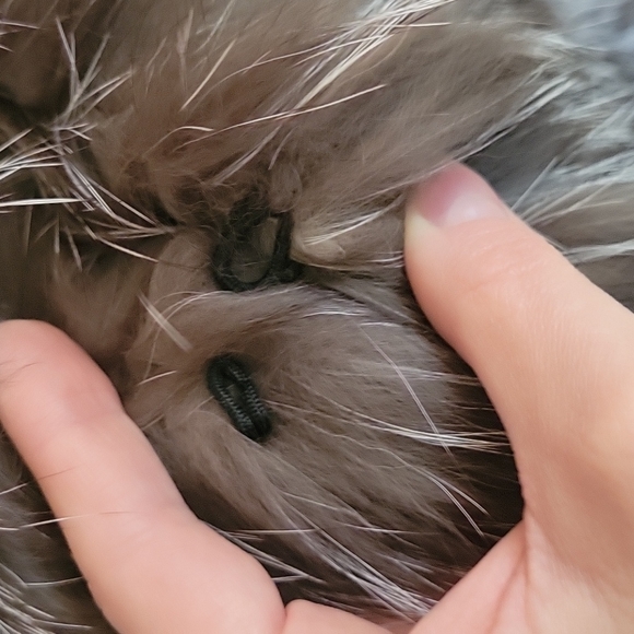 Sleeveless Fox Fur Vest - Picture 6 of 10